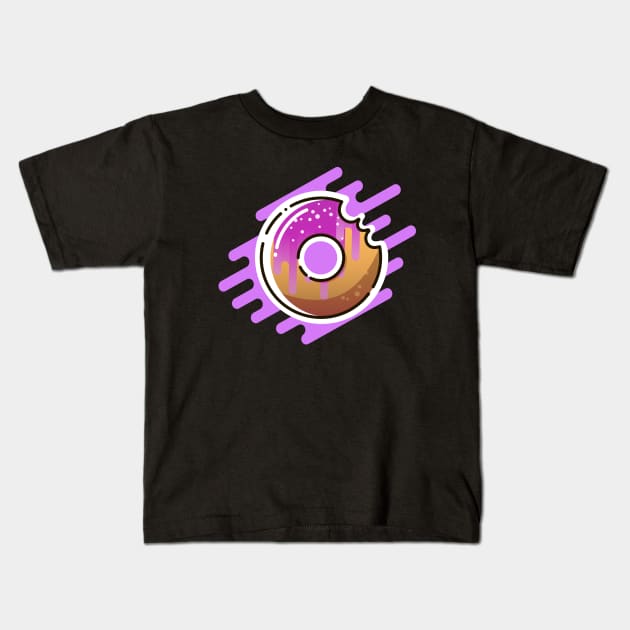 Donut Kids T-Shirt by AlPi